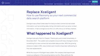 Replace Xceligent | Find Useful Data On Commercial Real Estate ...