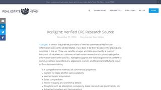 Xceligent: Verified CRE Research Source — Real Estate Tech News