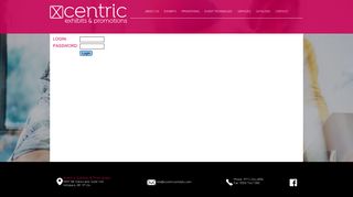 xcentric | XCENTRIC XPRESS LOG-IN - xcentric exhibits & promotions