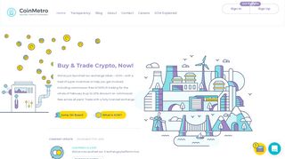 CoinMetro | The Crypto Exchange | Moving Crypto Forward