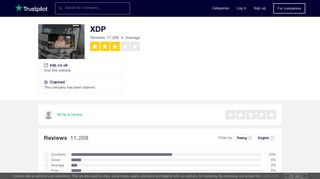 XDP Reviews | Read Customer Service Reviews of xdp.co.uk - Trustpilot