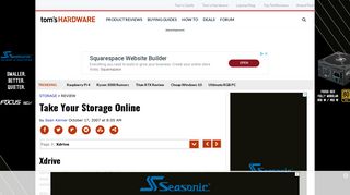 Xdrive - Take Your Storage Online - Tom's Hardware