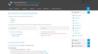 Virtual Machines - Xeams, Syncrify and SynaMan