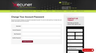 Change Your Account Password - Xecunet