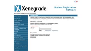 Continuing Education Student Registration Software - Xenegrade ...