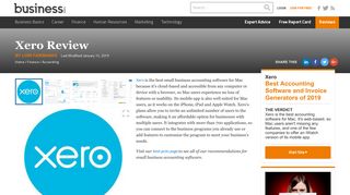 Xero Review 2019 | Accounting Software Reviews - Business.com
