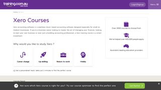 Xero Courses - Training.com.au