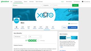 Xero Employee Benefits and Perks | Glassdoor
