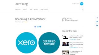 Becoming a Xero Partner - Xero Blog
