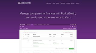 Manage your personal finances with PocketSmith, and easily send ...