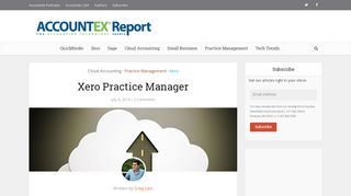 Xero Practice Manager - Accountex Report