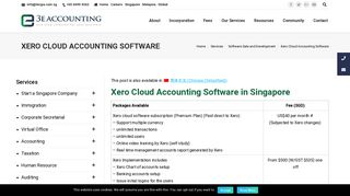 Xero Cloud Accounting Software in Singapore | Accounting Services