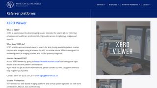 XERO Viewer - Morton & Partners