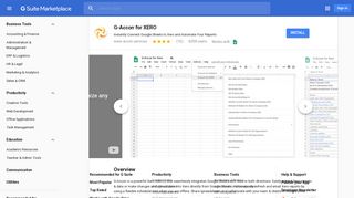 G-Accon for XERO - G Suite Marketplace - Google