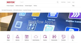 Xerox Apps for ConnectKey | Print Apps | Workflow Apps