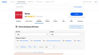 Working as a Benefits Representative at Xerox: Employee Reviews ...