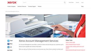 Xerox Account Management Services