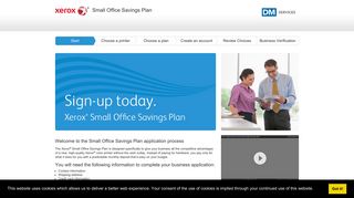 Start - Small Office Savings Plan - Xerox ® Small Office Savings Plan
