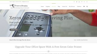 Small Office Savings Plan By Xerox - TP Toners & Imaging