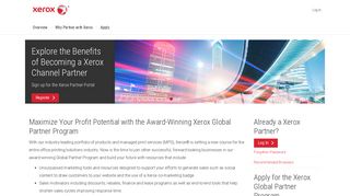Xerox Partner Portal | Home