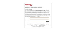Welcome To itsupport.xerox.com