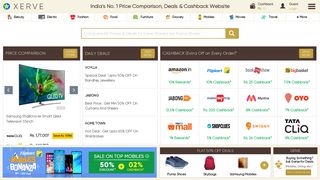 Xerve.in: India's No. 1 Price Comparison, Special Offers & Cashback ...