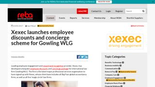Xexec launches employee discounts and concierge scheme for ...