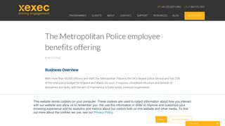 The Metropolitan Police employee benefits offering | xexec.com