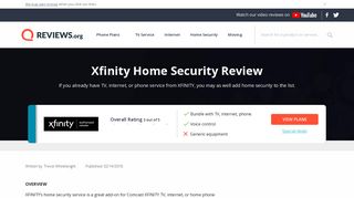 Xfinity Home security - Reviews.org
