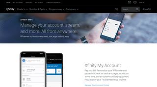 Xfinity Mobile Apps