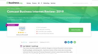Comcast Business Internet Review: 2019 | Business.org