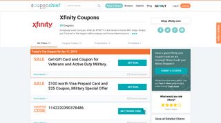 Xfinity Coupons - Save with Feb. 2019 Promo & Coupon Codes