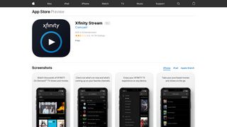 Xfinity Stream on the App Store - iTunes - Apple
