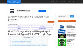 [Working 100%] Xfinity WiFi Username and Password Hack