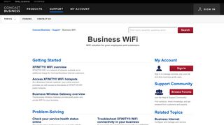 Business WiFi | Comcast Business - Xfinity