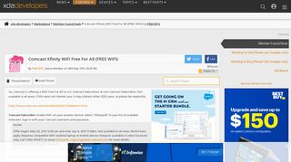 Comcast Xfinity WiFi Free For All (FREE WIFI) - XDA Forums - XDA ...