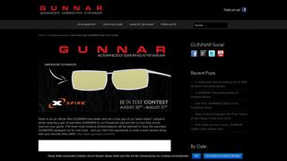 Xfire Wanna-Be GUNNARS Beta Test Contest | Gunnar Optiks