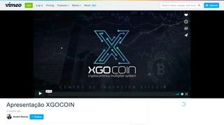 Apresentação XGOCOIN on Vimeo