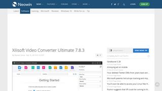 Xilisoft Video Converter Ultimate 7.8.3 - Neowin
