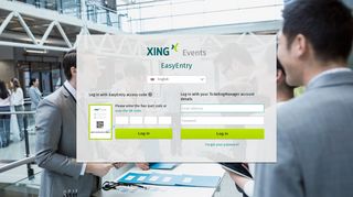 Log in with EasyEntry access code - XING Events