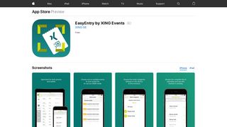 EasyEntry by XING Events on the App Store - iTunes - Apple