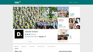 Deloitte Schweiz als Arbeitgeber | XING Unternehmen