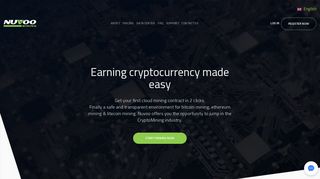 Nuvoo Mining - Your Cloud Mining Solution - Earning money made easy