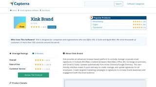 Xink Brand Reviews and Pricing - 2019 - Capterra
