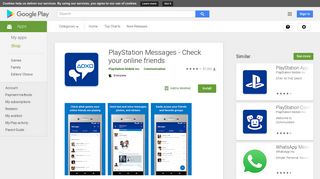 PlayStation Messages - Check your online friends - Apps on Google ...