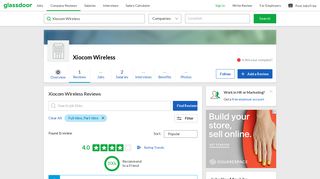 Xiocom Wireless Reviews | Glassdoor