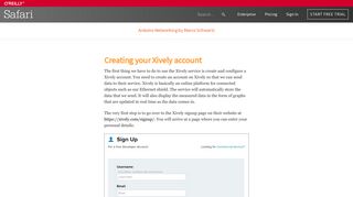 Creating your Xively account - Arduino Networking [Book]