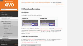 CC Agent configuration — XiVO Solutions documentation