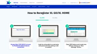 Registrasi Ulang XLGO | xl.co.id