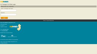 XL Paragon Full Site Login - New Jersey Multiple Listing Service, Inc.